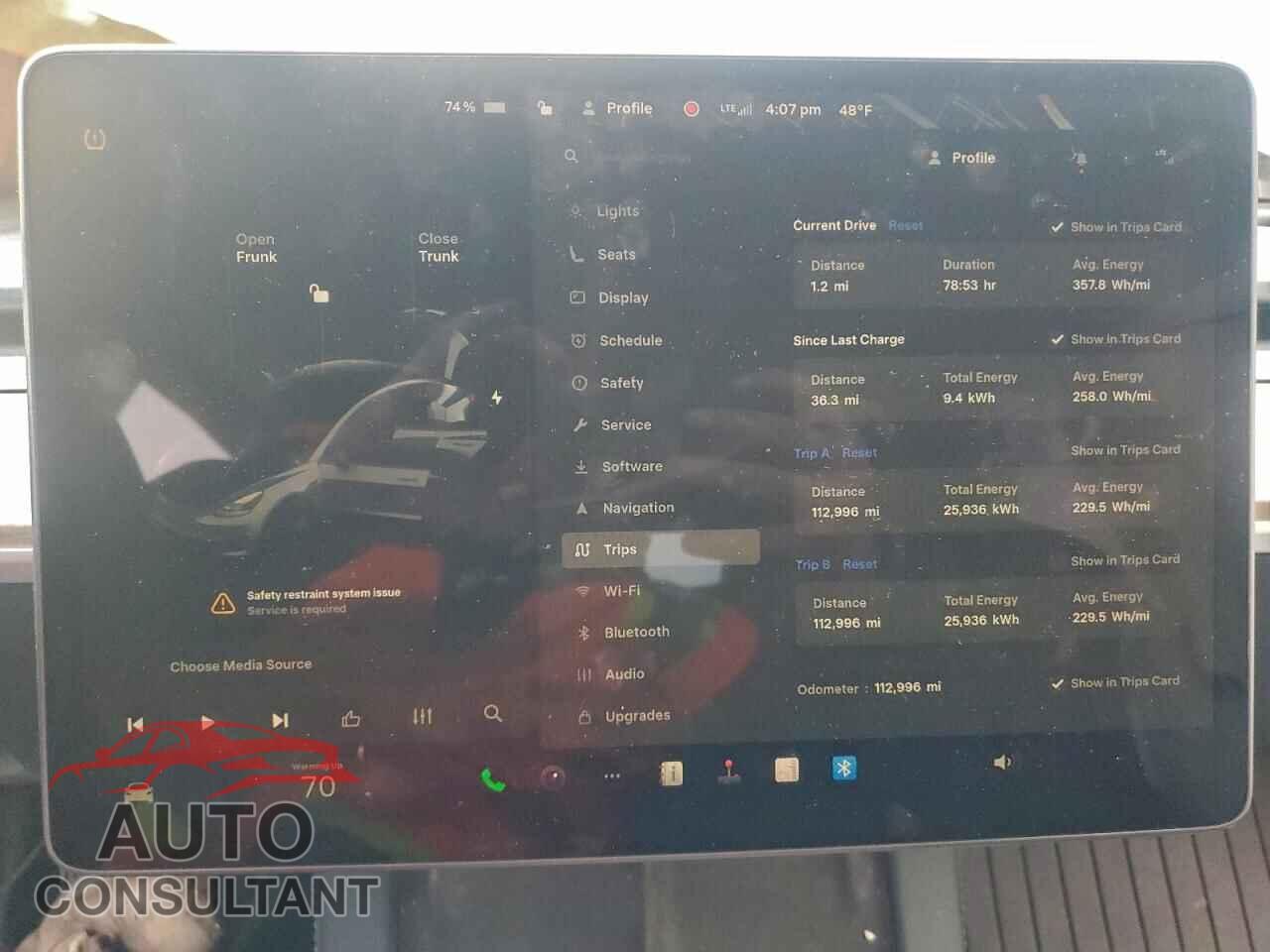 TESLA MODEL 3 2023 - 5YJ3E1EA7PF405032