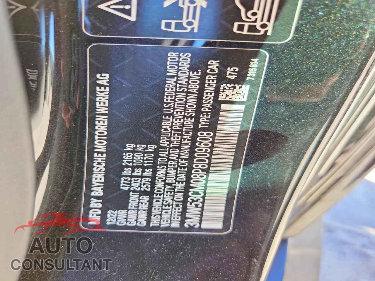 BMW M2 2023 - 3MW53CM08P8D09608