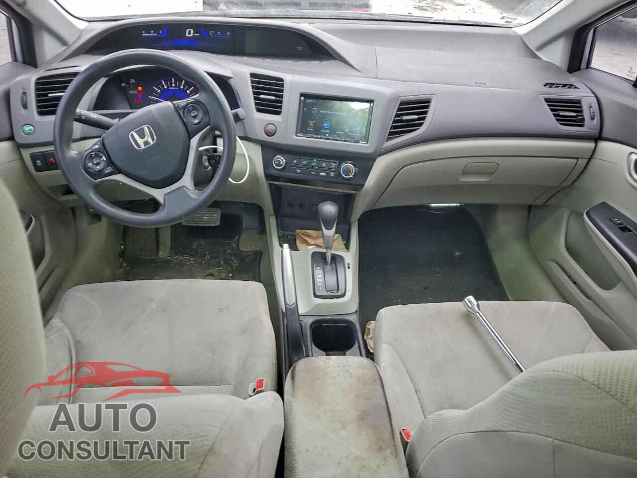 HONDA CIVIC 2012 - 19XFB2F53CE067500