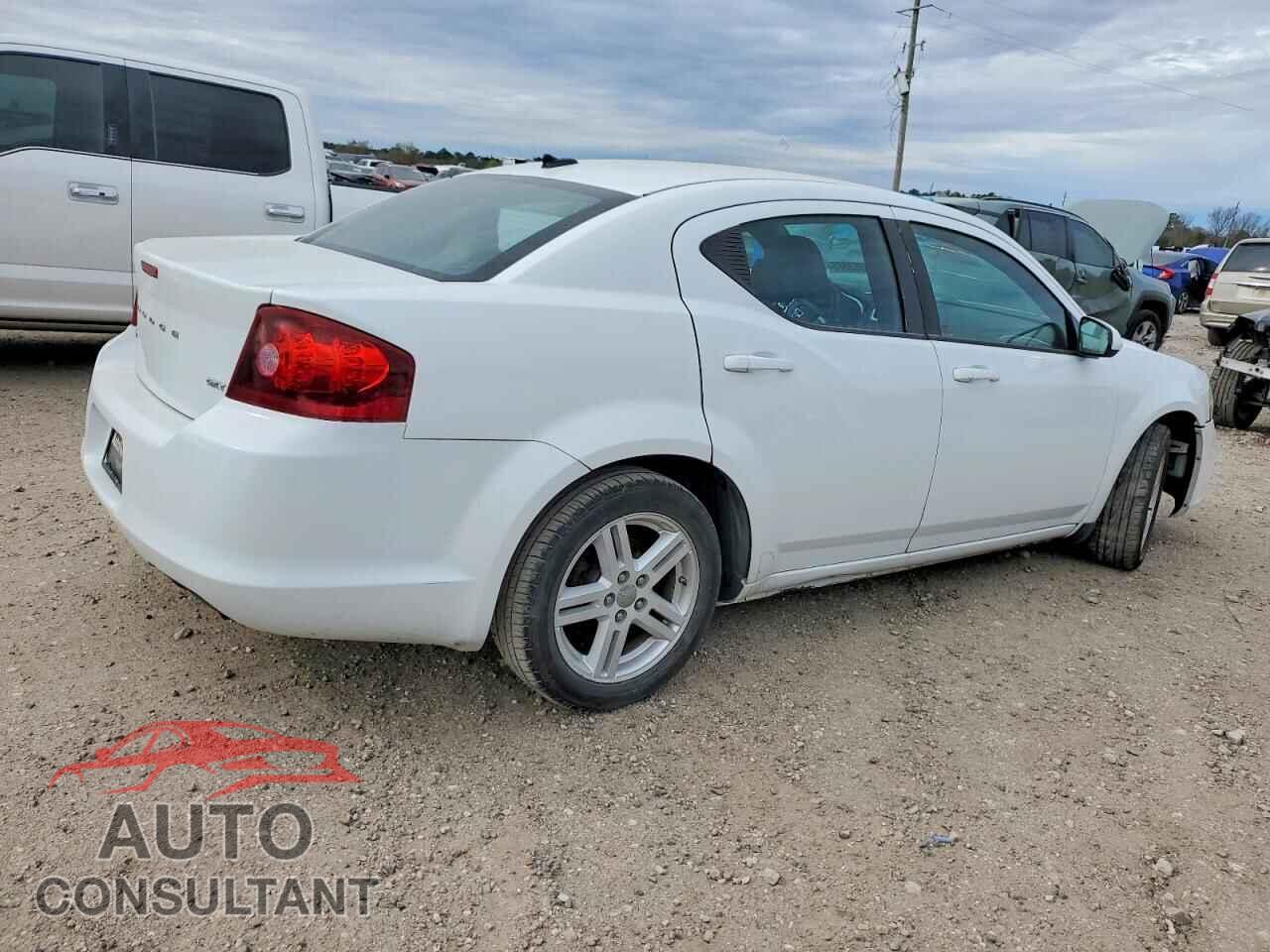 DODGE AVENGER 2012 - 1C3CDZCB3CN219369