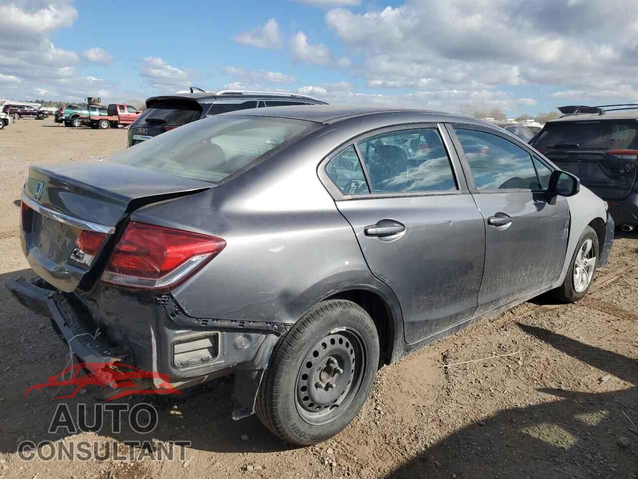 HONDA CIVIC 2013 - 19XFB2F59DE076414