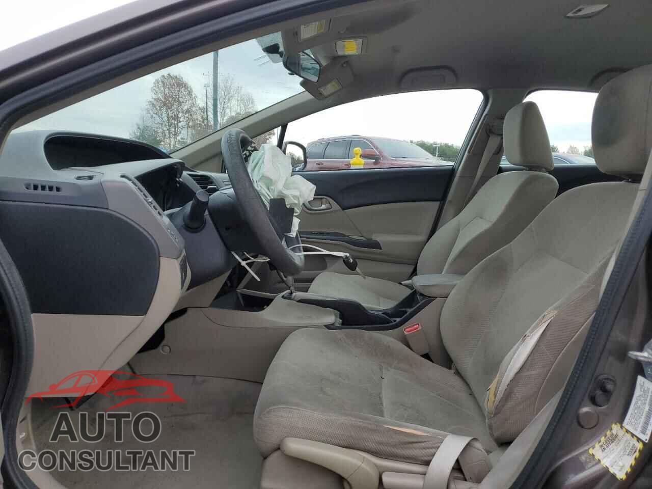HONDA CIVIC 2012 - 2HGFB2F51CH553535