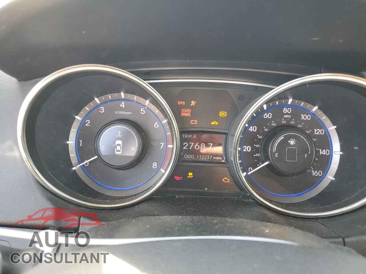 HYUNDAI SONATA 2012 - 5NPEC4AC6CH374357