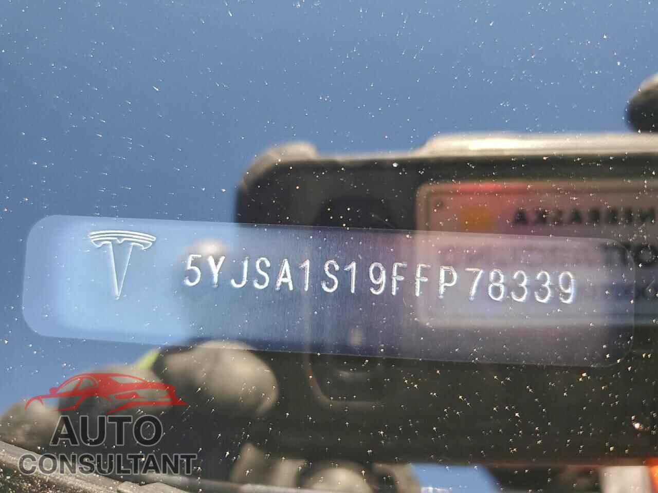 TESLA MODEL S 2015 - 5YJSA1S19FFP78339