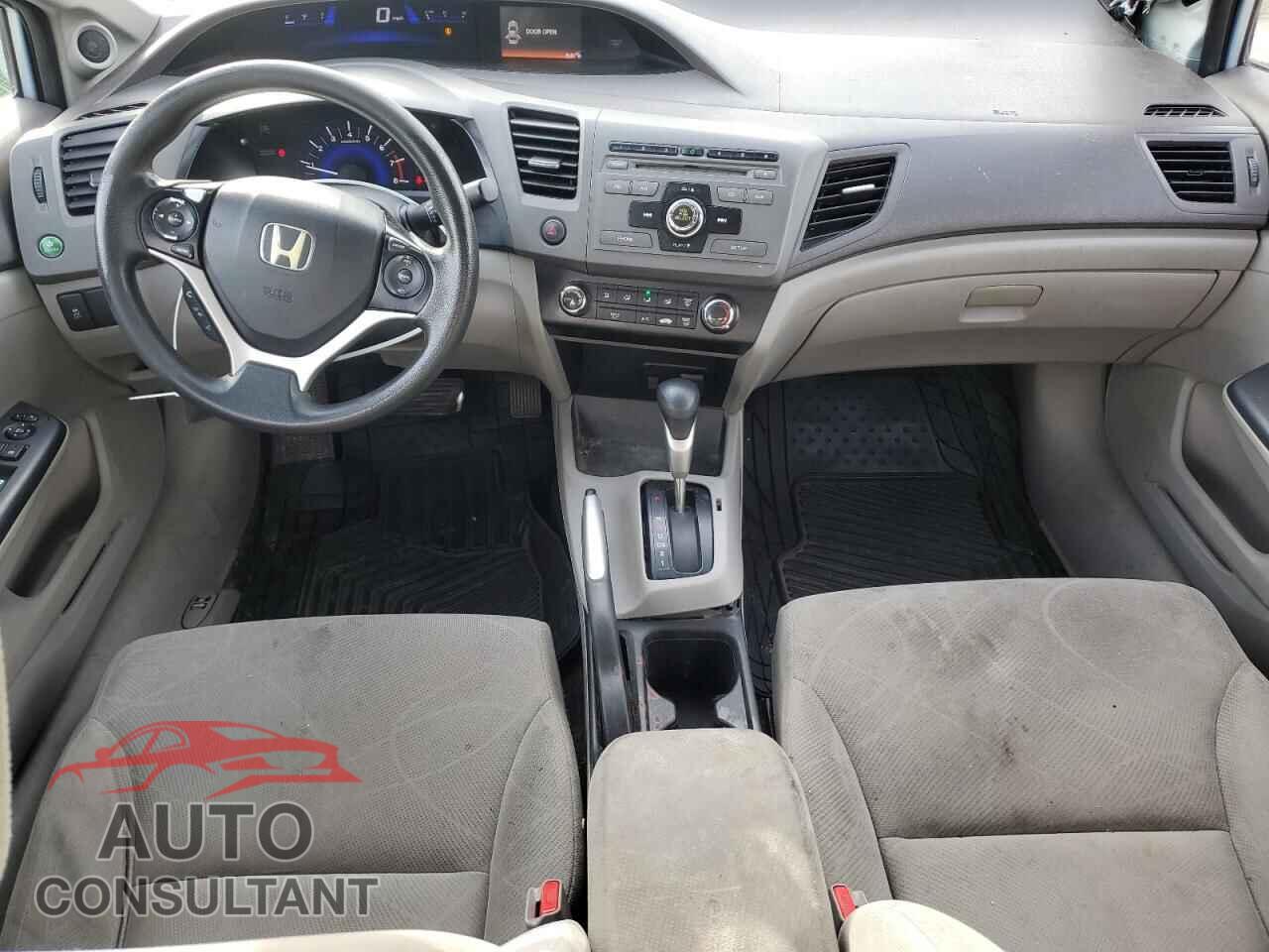 HONDA CIVIC 2012 - 19XFB2F89CE006081