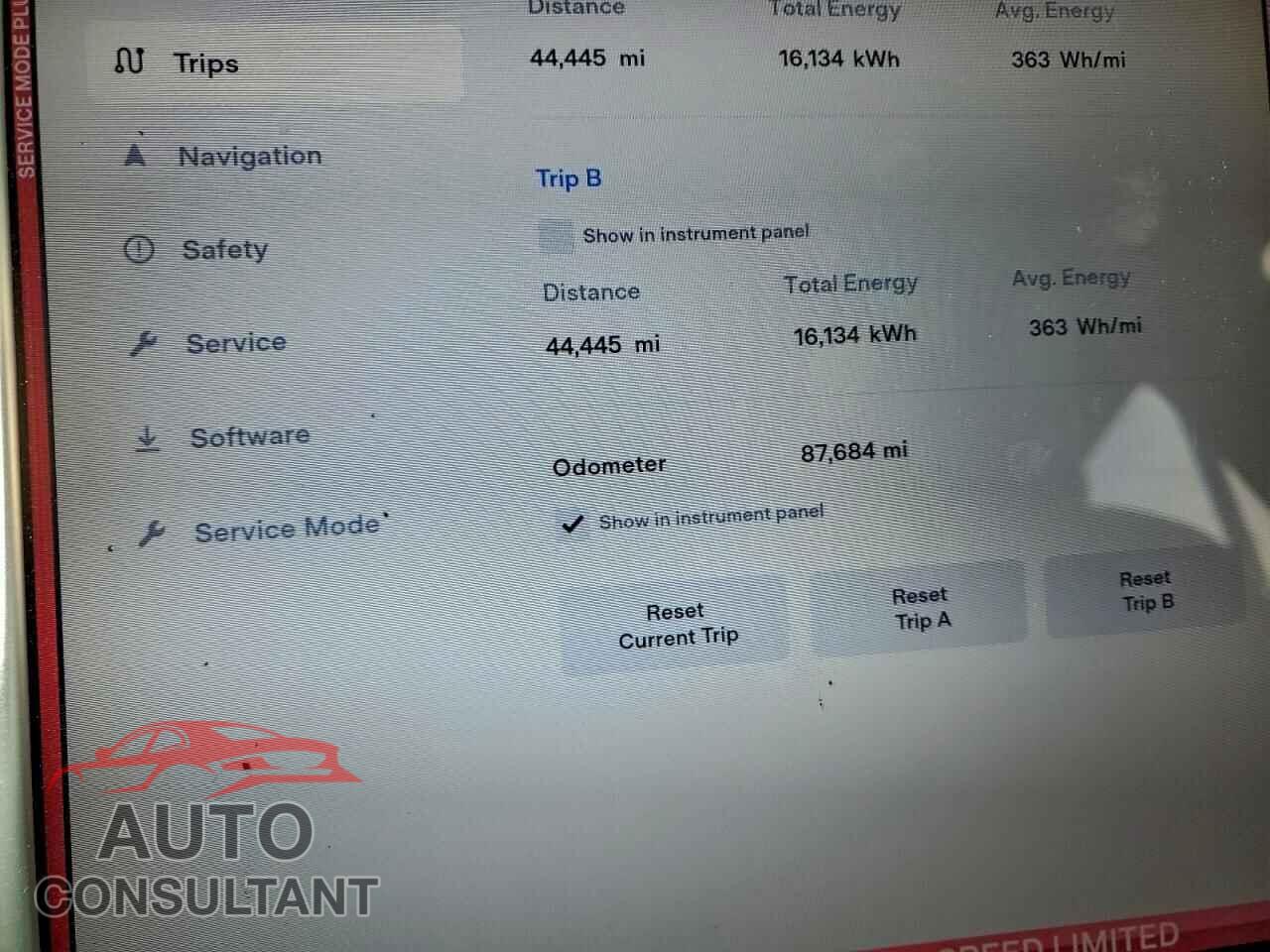 TESLA MODEL S 2017 - 5YJSA1E20HF192149