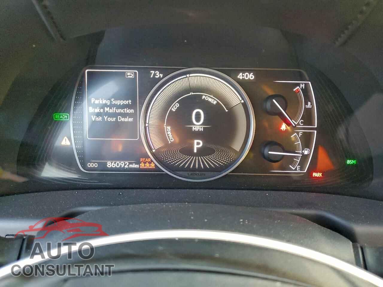 LEXUS ES300 2019 - JTHB21B19K2038704