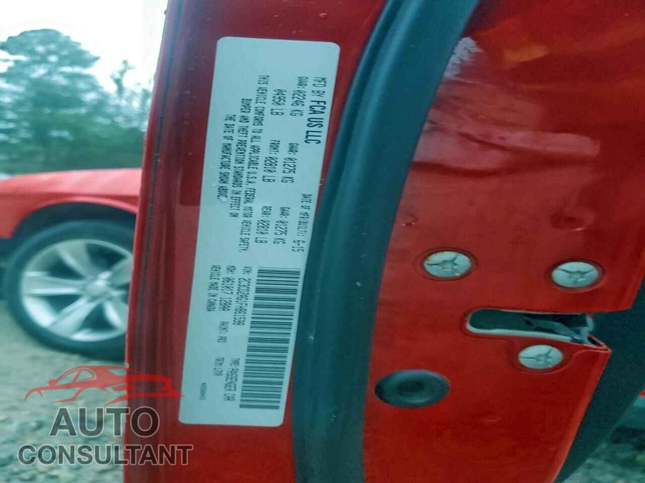 DODGE CHALLENGER 2015 - 2C3CDZAG1FH861598