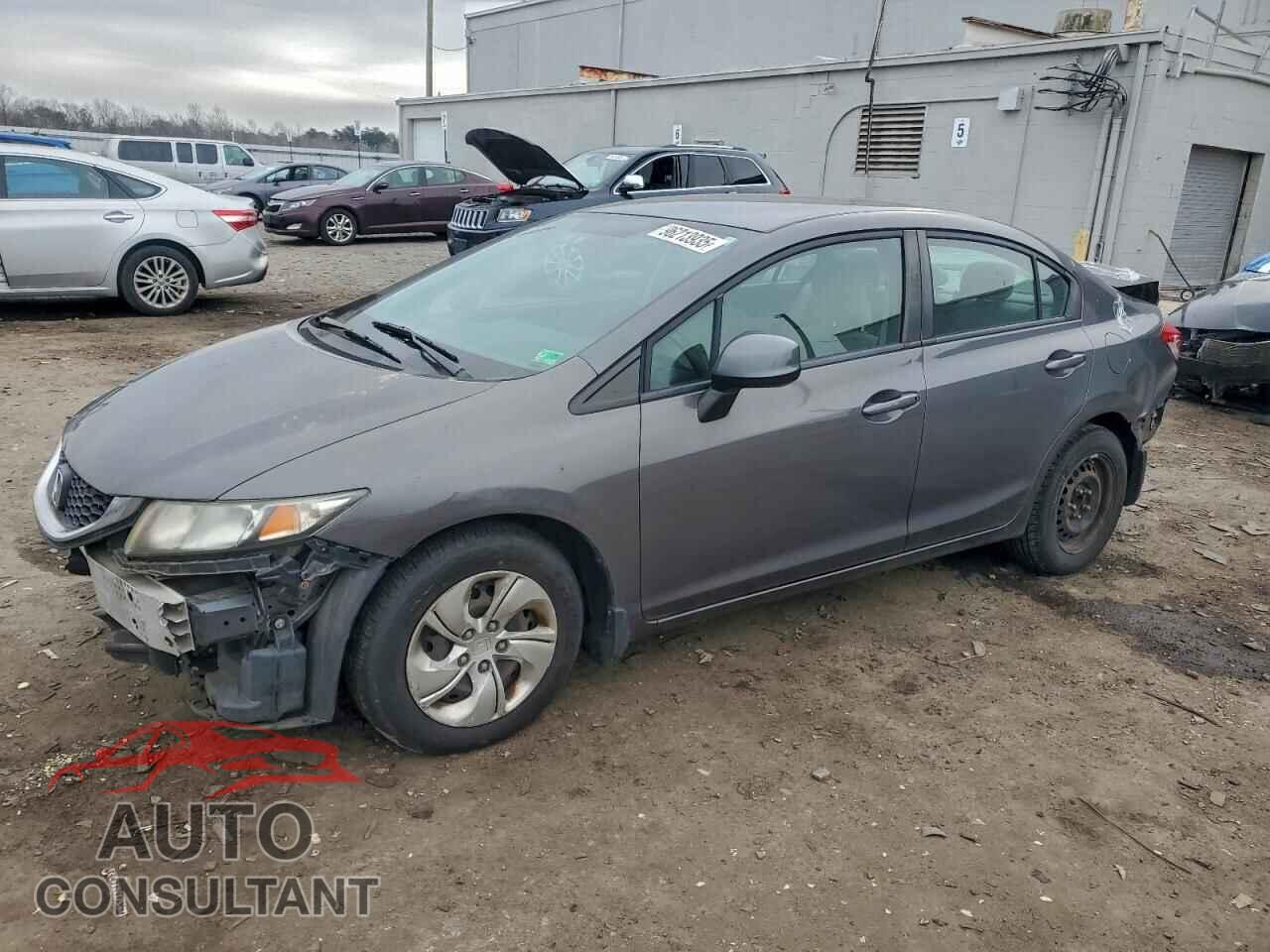 HONDA CIVIC 2013 - 2HGFB2F51DH514557