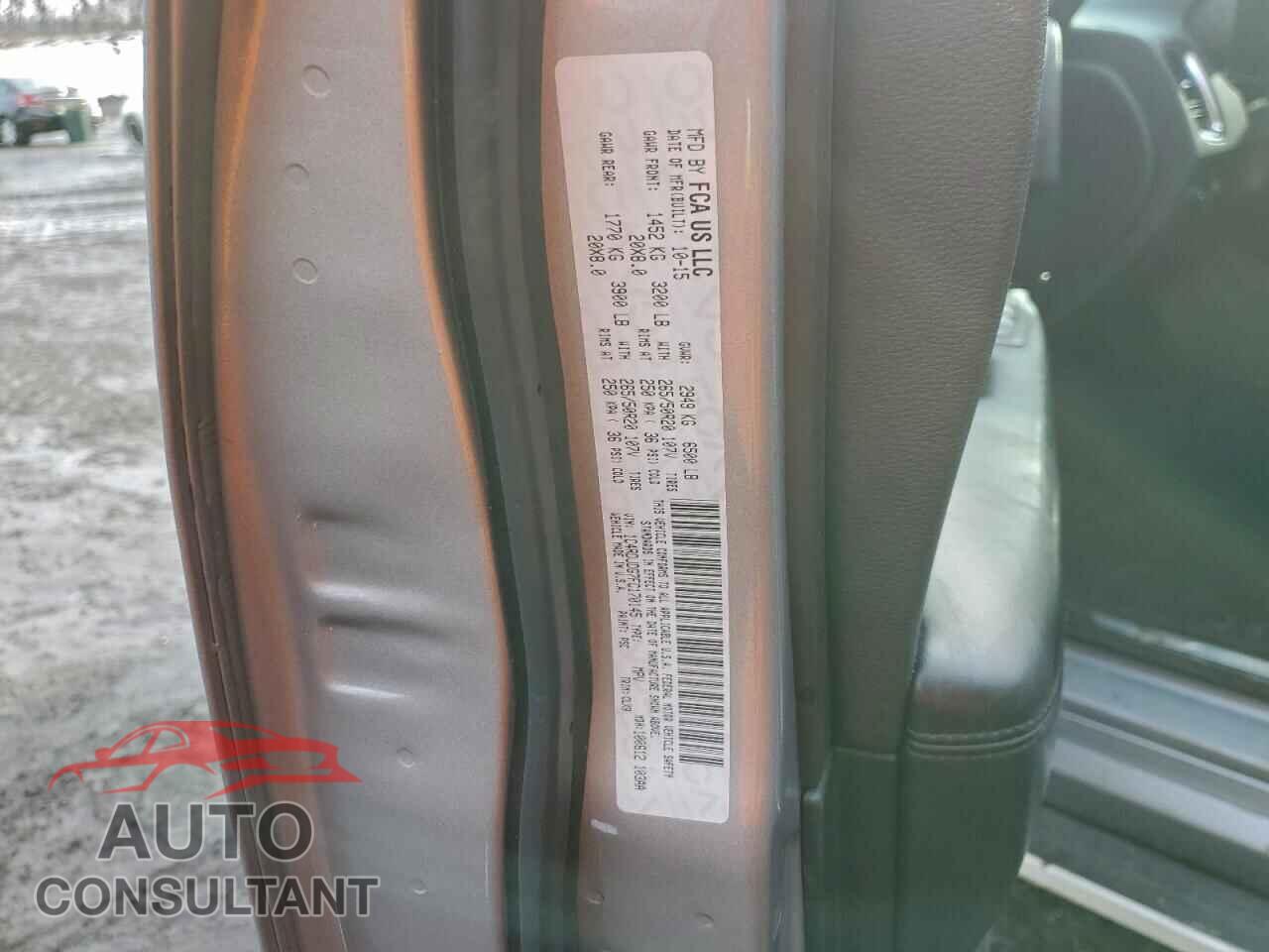 DODGE DURANGO 2015 - 1C4RDJDG7FC170145