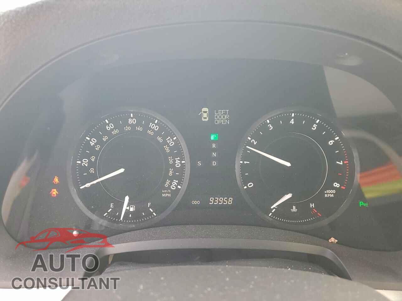 LEXUS IS 2010 - JTHFE2C22A2503828