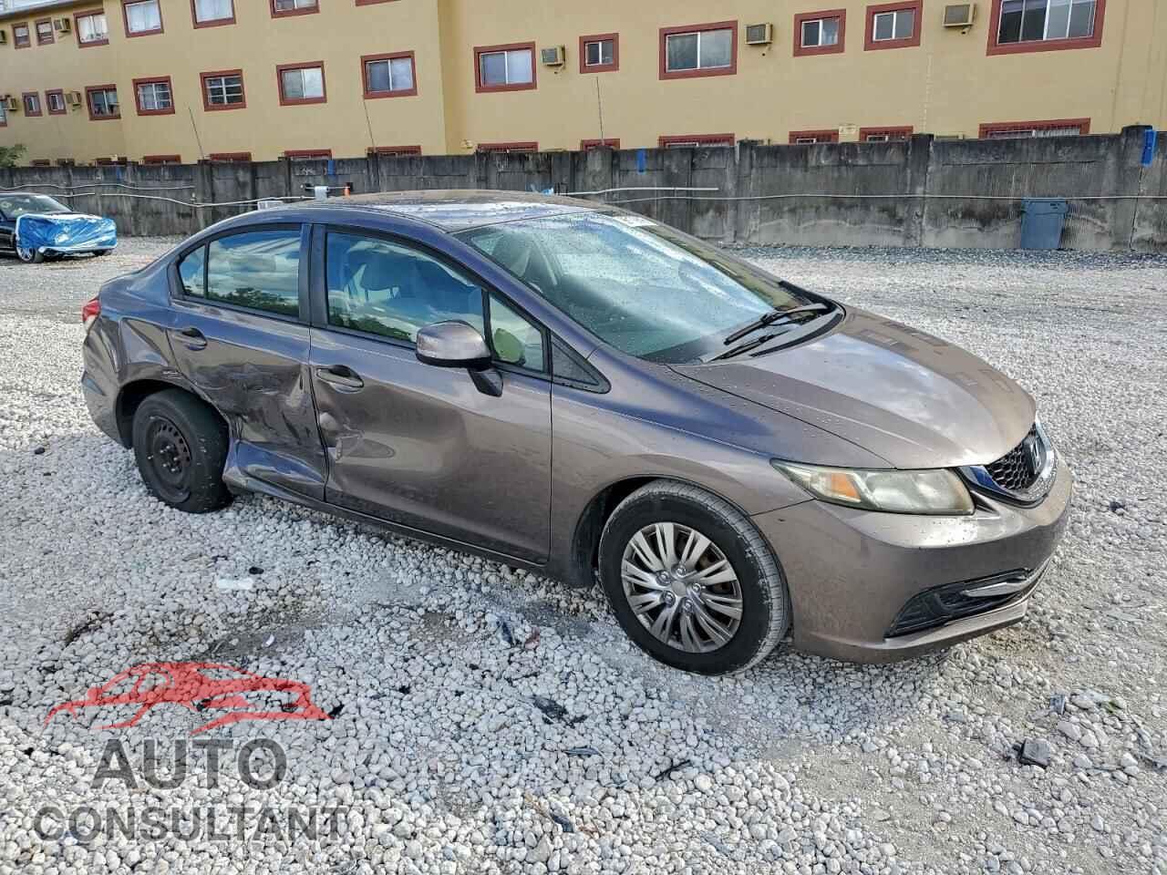 HONDA CIVIC 2013 - 19XFB2F54DE094495