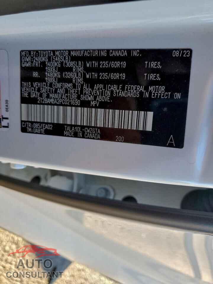 LEXUS RX350 2023 - 2T2BAMBA2PC021690