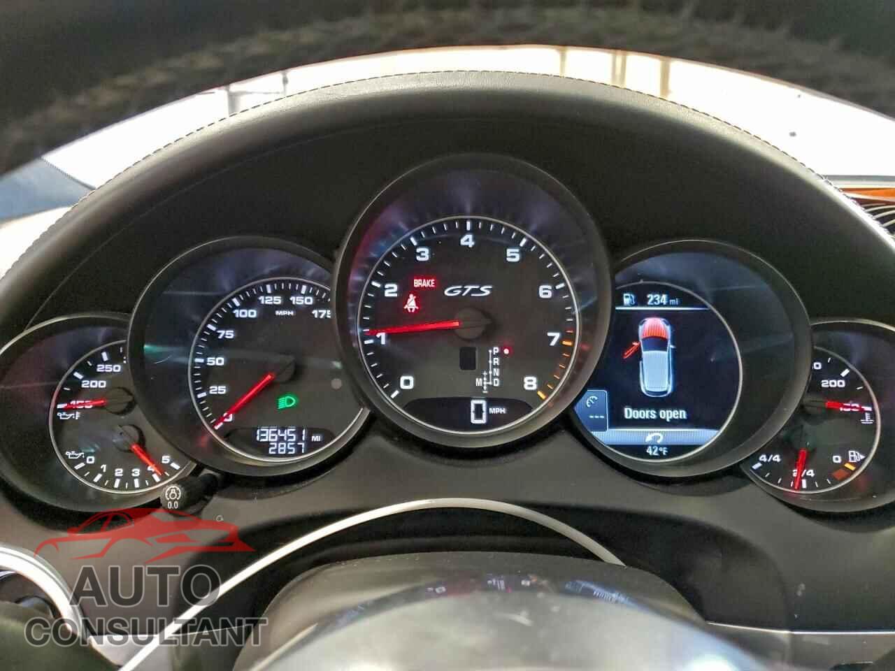 PORSCHE CAYENNE 2016 - WP1AD2A21GLA79142