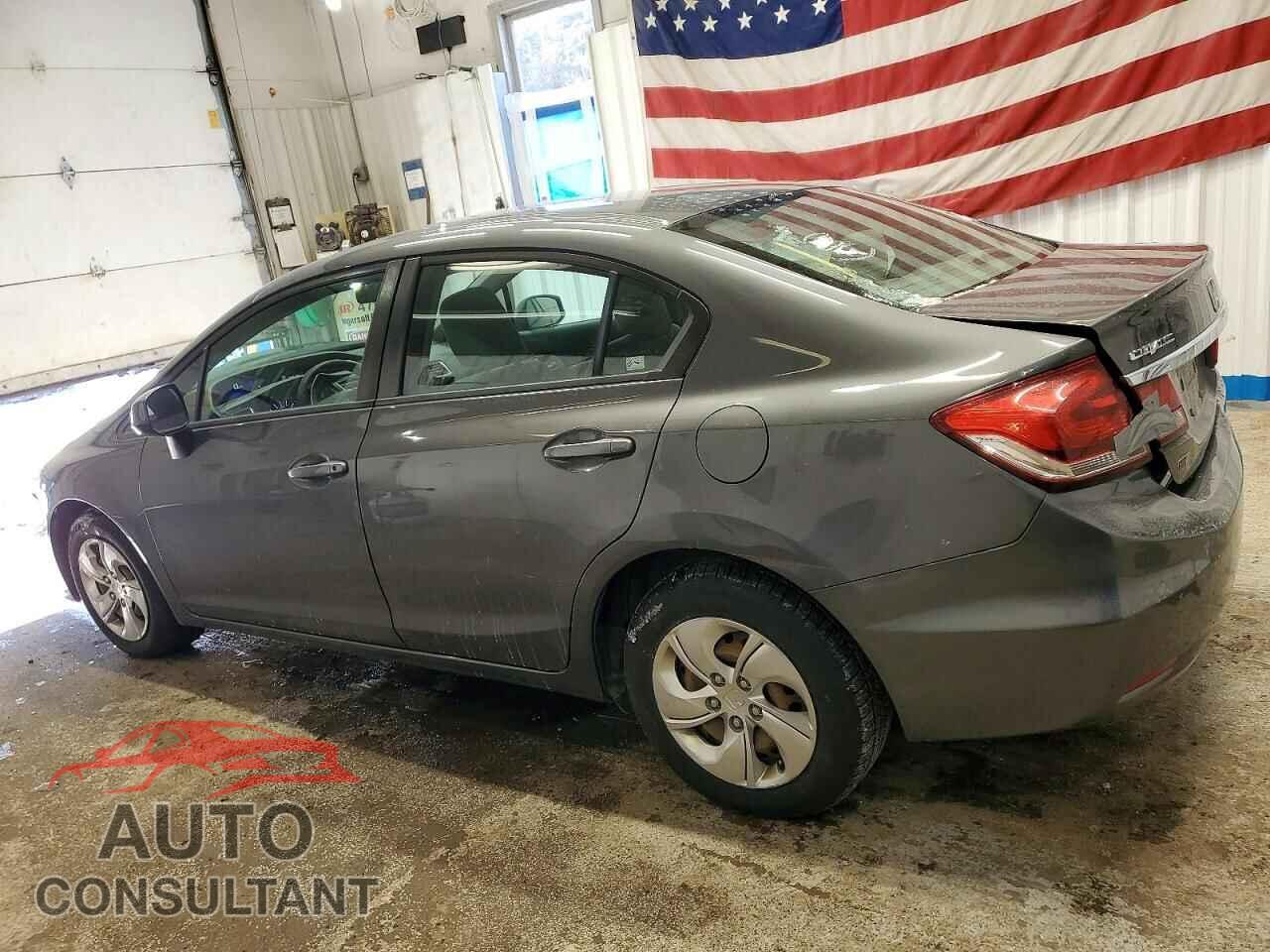 HONDA CIVIC 2013 - 2HGFB2F5XDH592187