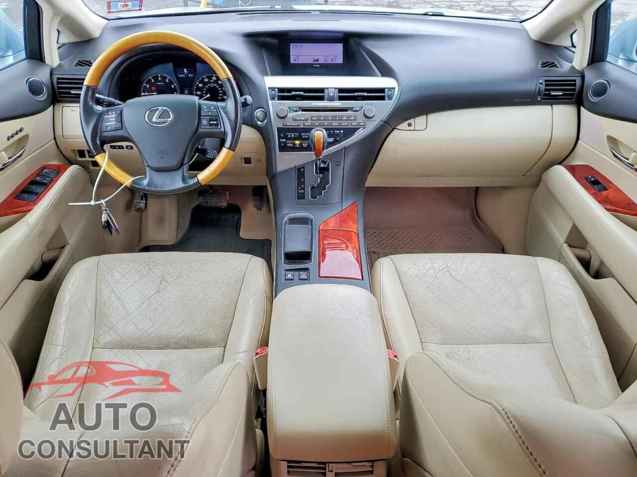 LEXUS RX350 2010 - 2T2BK1BA4AC068285