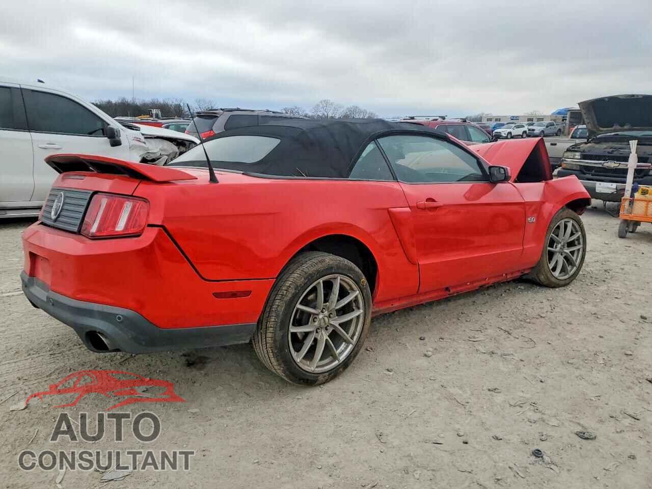 FORD MUSTANG 2012 - 1ZVBP8FFXC5223679