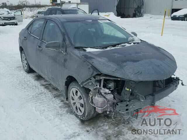 TOYOTA COROLLA 2016 - 2T1BURHE1GC625489