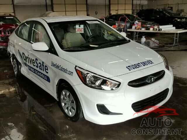 HYUNDAI ACCENT 2016 - KMHCT4AEXGU076720