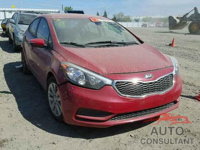KIA FORTE 2016 - KNAFX4A65G5441732