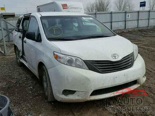 TOYOTA SIENNA 2016 - 5TDZK3DC7GS732348