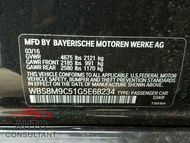 BMW M3 2016 - WBS8M9C51G5E68234
