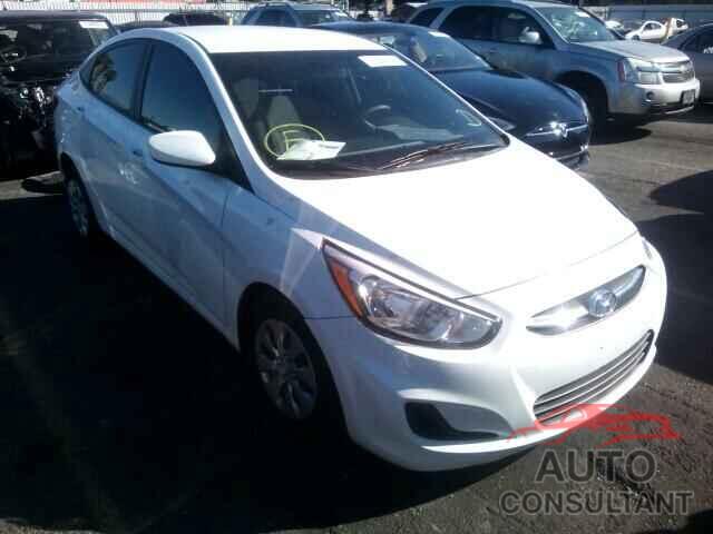 HYUNDAI ACCENT 2016 - KMHCT4AE8GU947968