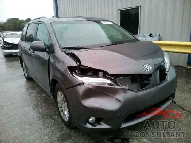 TOYOTA SIENNA 2015 - 5TDYK3DC5FS673729