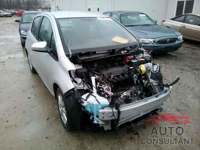 TOYOTA YARIS 2015 - VNKKTUD37FA025547