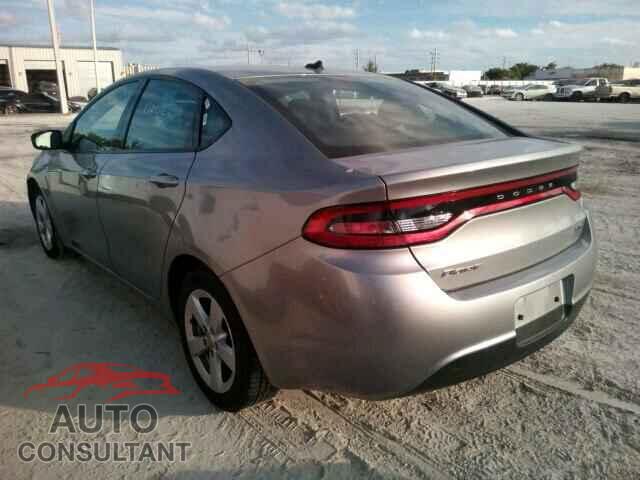 DODGE DART 2015 - 1C3CDFBB6FD336163
