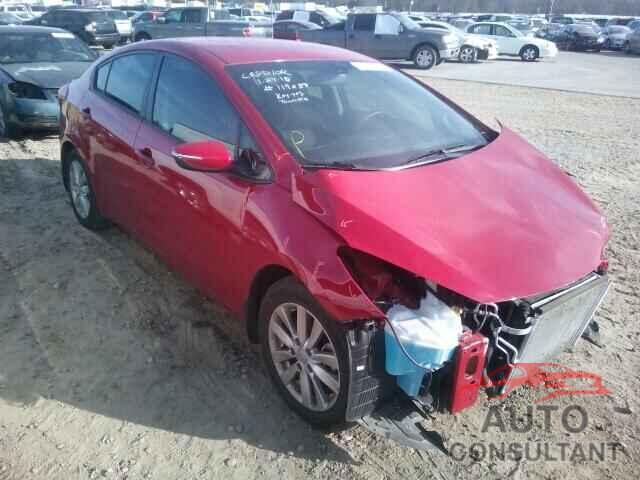 KIA FORTE 2015 - KNAFX4A60F5414050