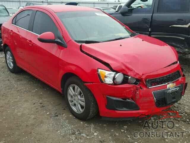 CHEVROLET SONIC 2016 - 1G1JC5SG1G4147796