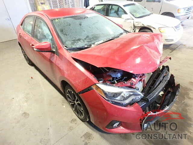 TOYOTA COROLLA 2015 - 2T1BURHE0FC255912