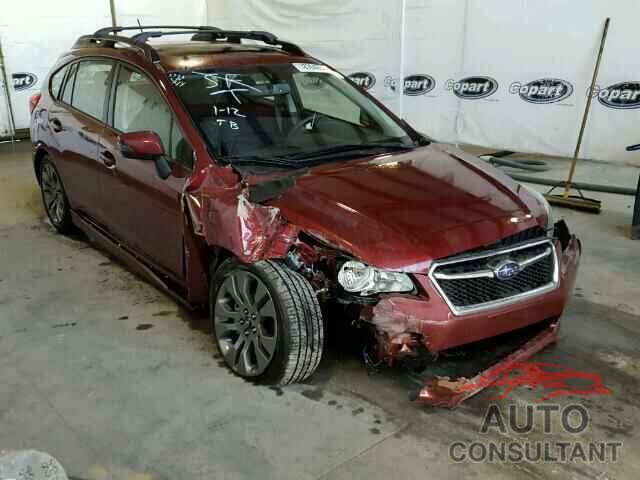 SUBARU IMPREZA 2016 - JF1GPAP69G8288404