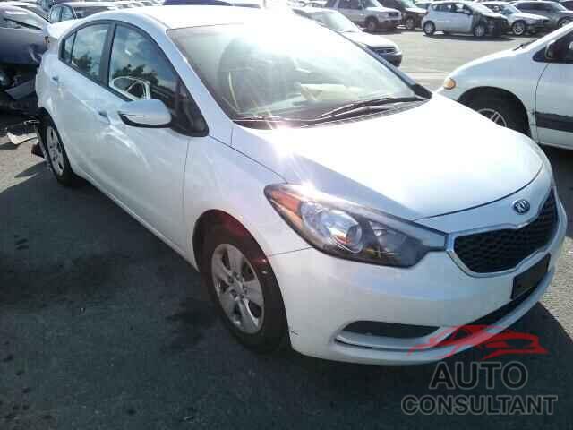 KIA FORTE 2015 - KNAFX4A66F5390658