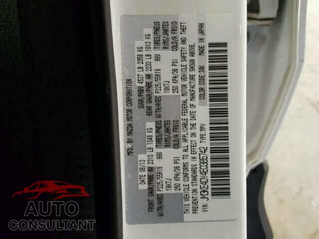 MAZDA CX-5 2014 - JM3KE4DY4E0385742