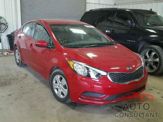 KIA FORTE 2015 - KNAFX4A63F5411739