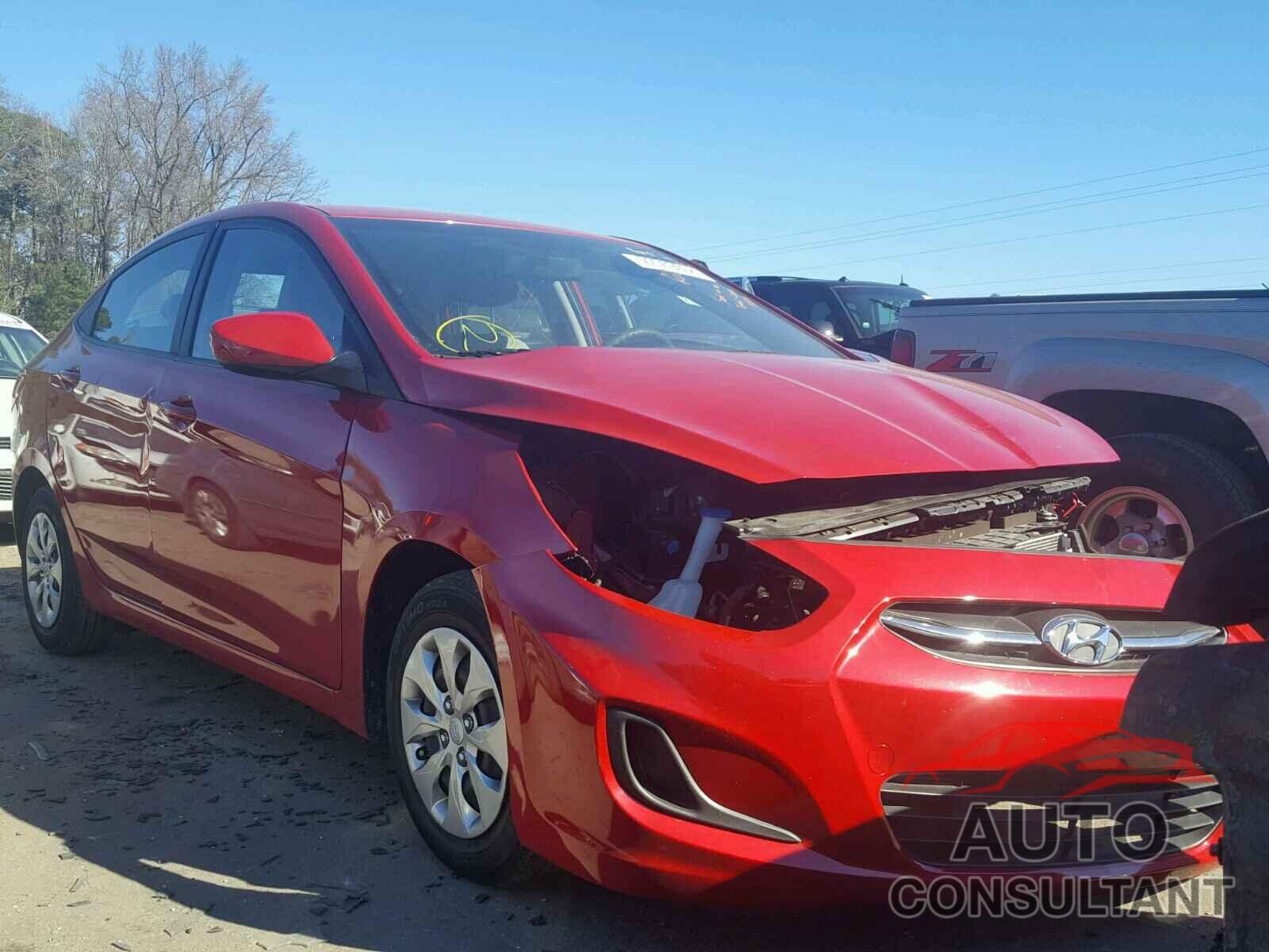 HYUNDAI ACCENT 2016 - KMHCT4AE9GU137040