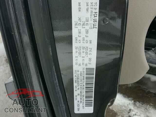 DODGE CARAVAN 2016 - 2C4RDGBG1GR203770