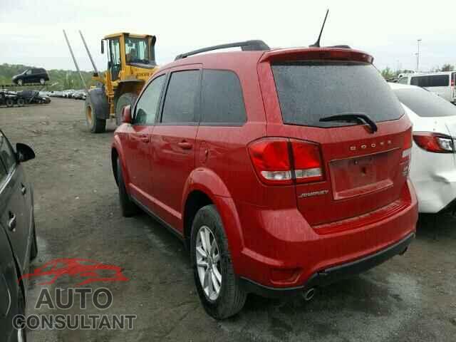DODGE JOURNEY 2015 - 3C4PDCBG8FT727140