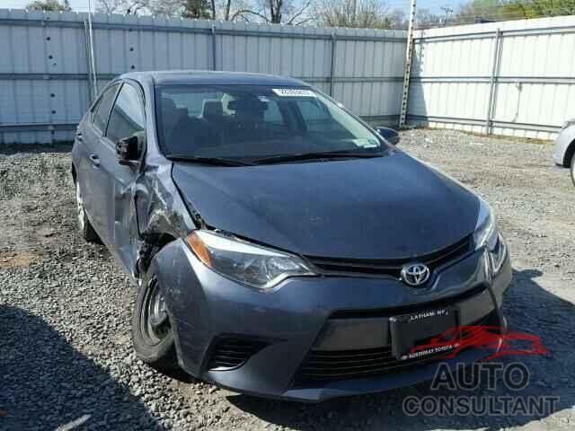 TOYOTA COROLLA 2015 - 2T1BURHE8FC267872
