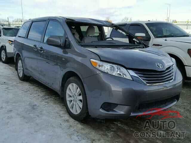 TOYOTA SIENNA 2017 - 5TDJZ3DC5HS148346