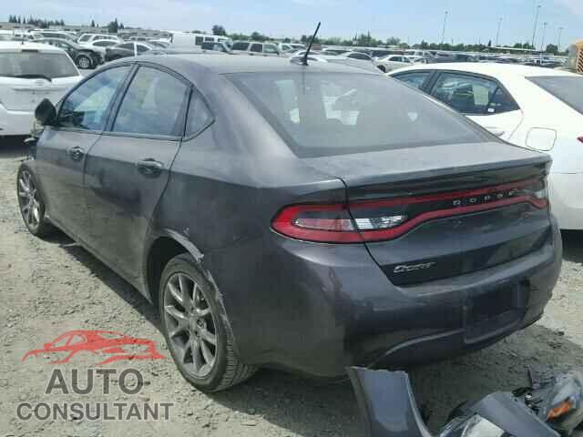 DODGE DART 2015 - 1C3CDFBB0FD165622