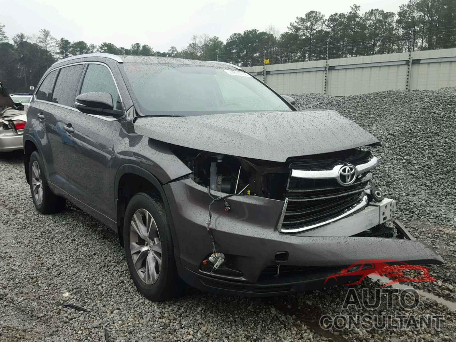 TOYOTA HIGHLANDER 2015 - 5TDKKRFHXFS090512