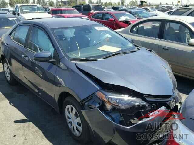 TOYOTA COROLLA 2017 - 5YFBURHE8HP668390