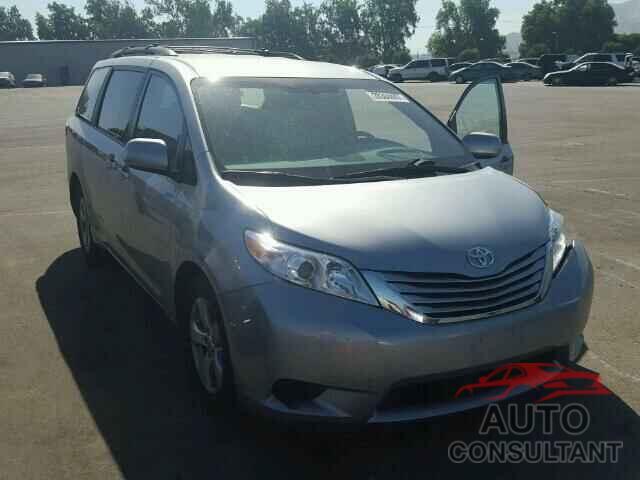 TOYOTA SIENNA 2016 - 5TDKK3DC9GS706187