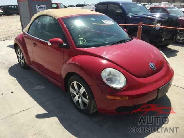 VOLKSWAGEN BEETLE 2006 - 1VWAT7A39GC018144