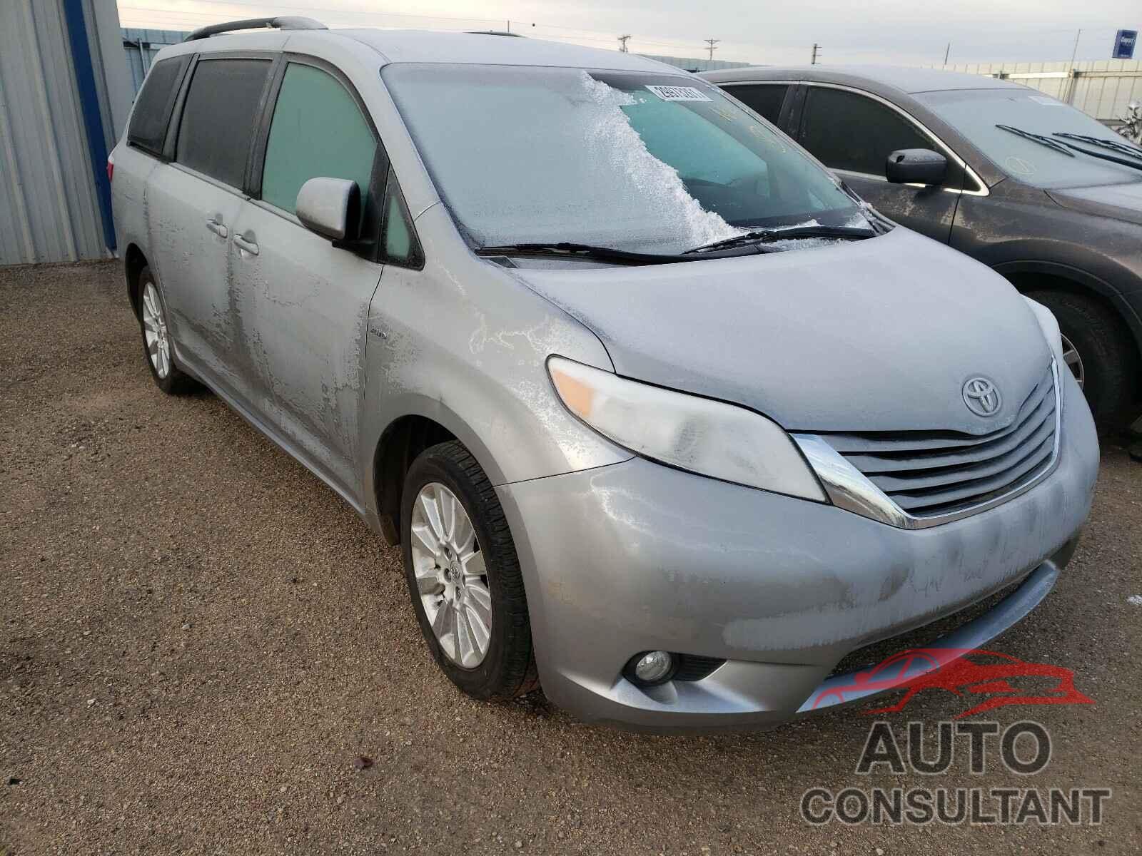 TOYOTA SIENNA 2017 - 5TDJZ3DC2HS183572