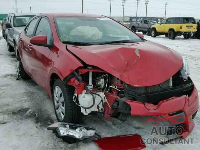TOYOTA COROLLA 2016 - 2T1BURHE7GC512713