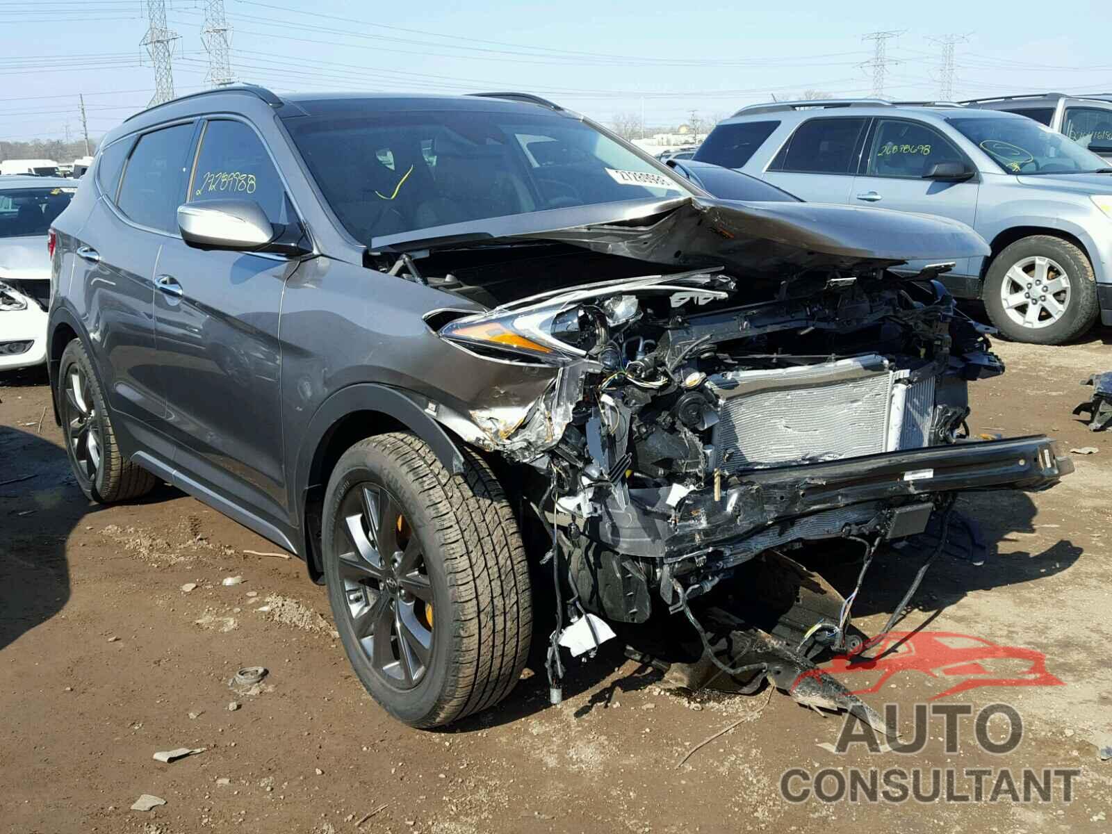 HYUNDAI SANTA FE 2018 - 5XYZWDLA1JG504036